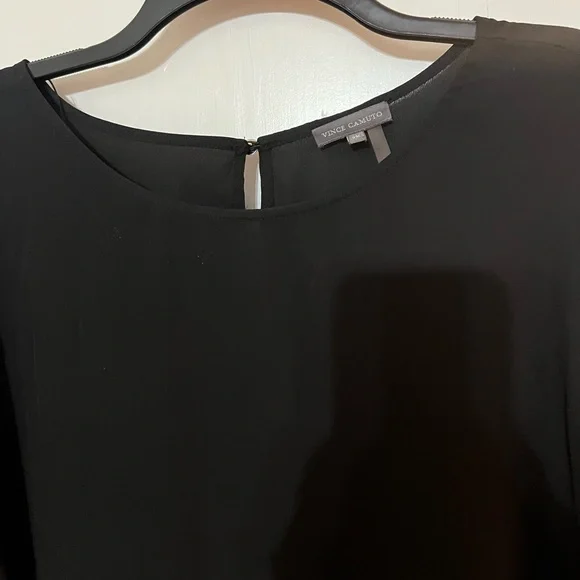 Black sheer blouse - Picture 3 of 5